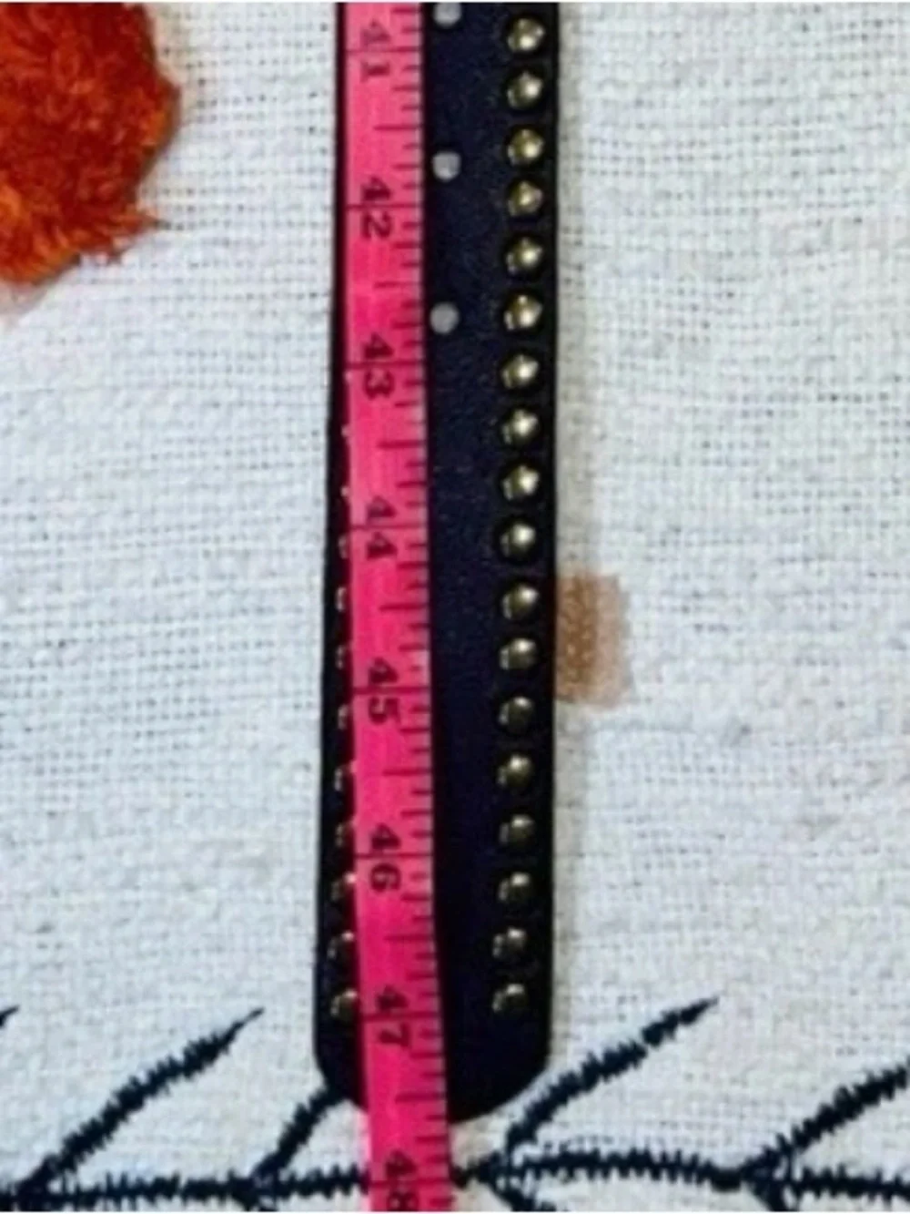 Free People Vertigo Studded Brown Belt nwt M/L